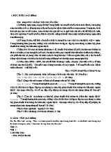 Đề thi học kỳ II môn Ngữ văn Lớp 8 (Có đáp án)
